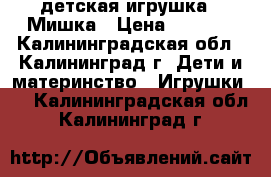 детская игрушка - Мишка › Цена ­ 1 000 - Калининградская обл., Калининград г. Дети и материнство » Игрушки   . Калининградская обл.,Калининград г.